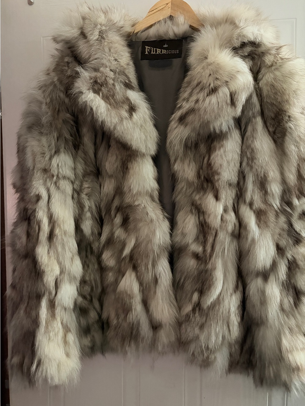 Furrocious Silver Fox Coat